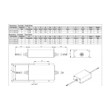 INVERTEK DRIVES EMC filter monofazni,  struje do 25 A, IP66 ; OPT-2-E1025-66 - slika 3
