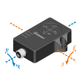 Kuebler Inclinometer IN71, 2-axis for dynamic applications, analog output; 8.IN71.2XX1.112 - slika 2